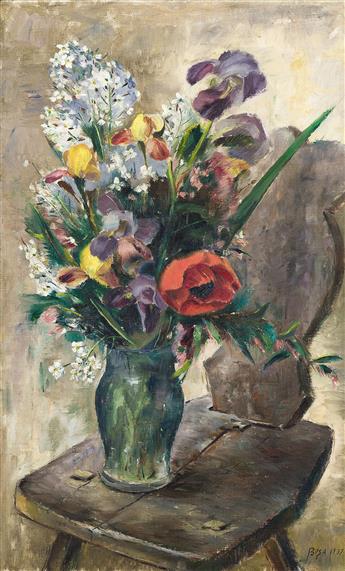 LOUIS BOSA Still Life with Flowers.